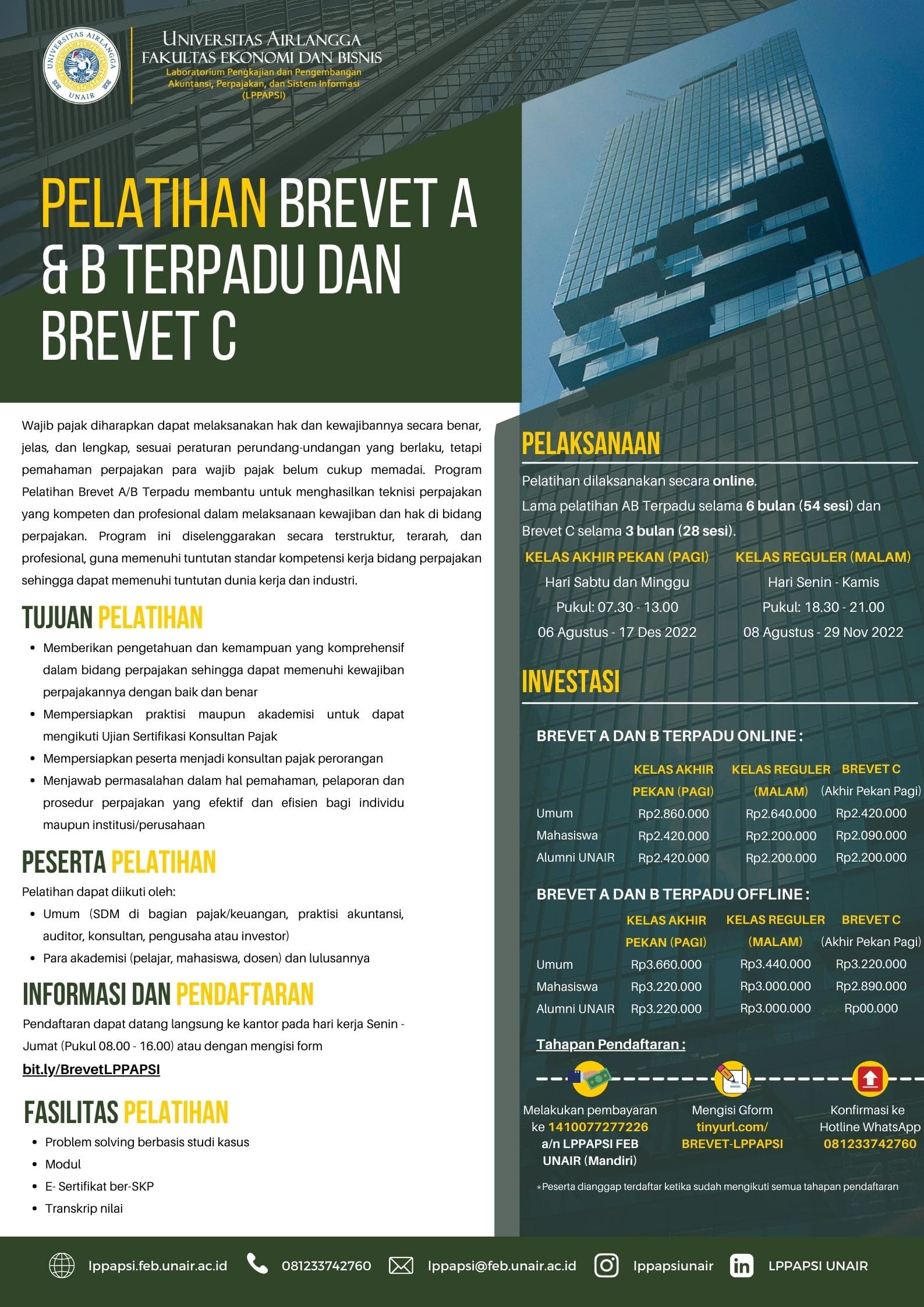 PELATIHAN BREVET A DAN B TERPADU