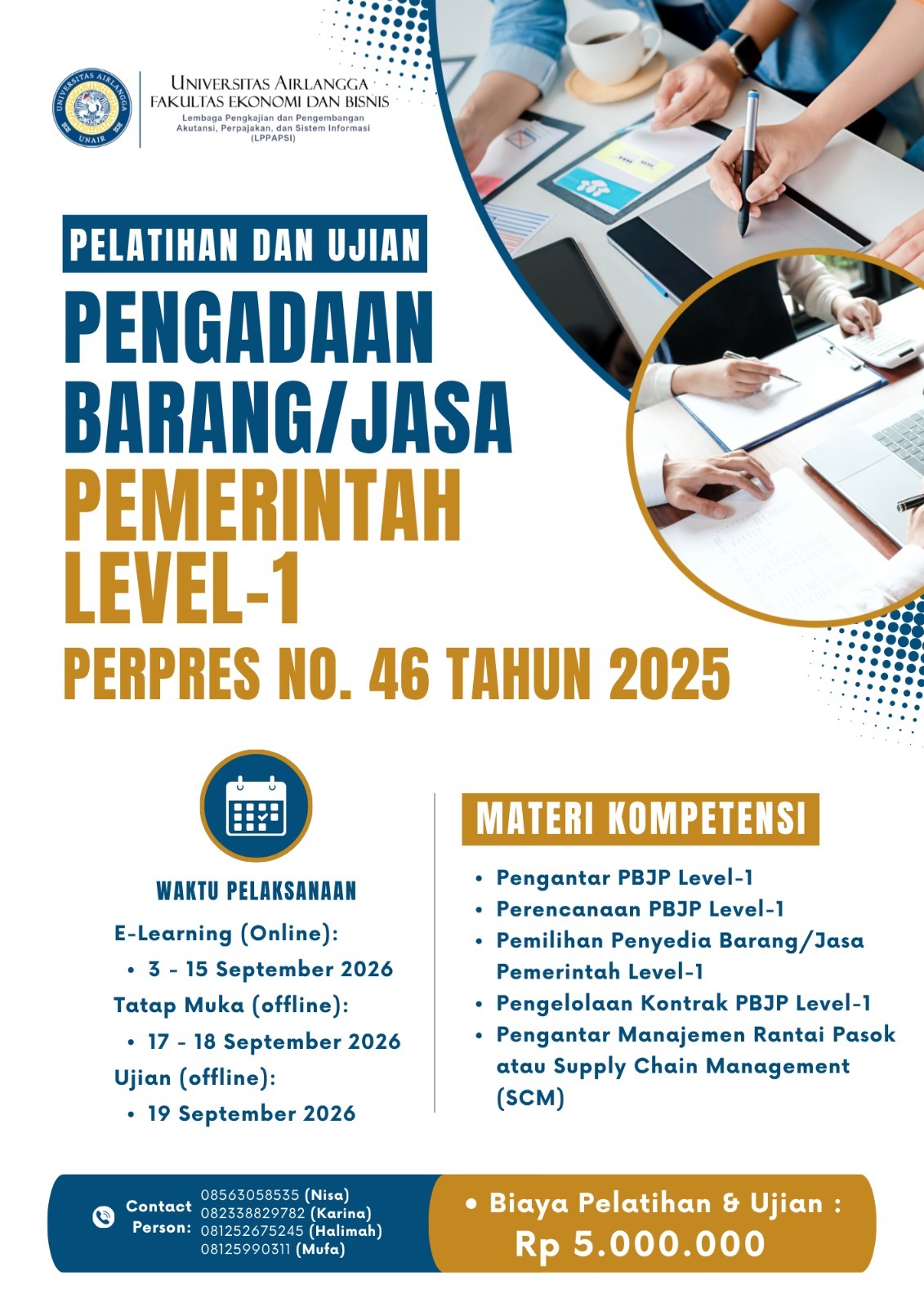 Pengadaan Barang/Jasa Pemerintah Level-1 Perpres No. 46 Tahun 2025