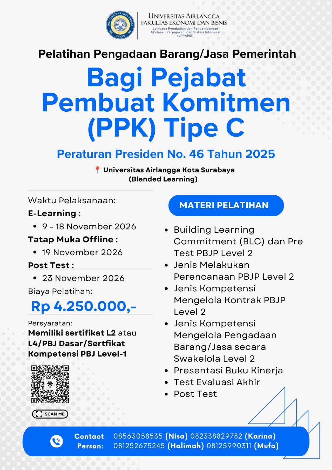 Pelatihan Pengadaan Barang/Jasa Pemerintah
