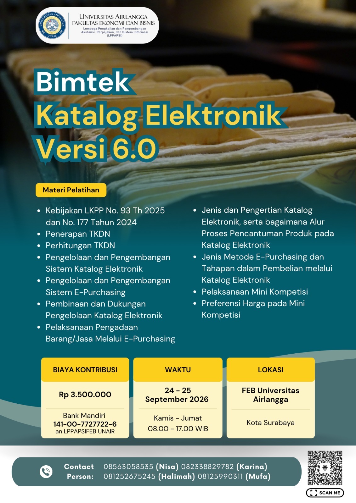 Bimtek Katalog Elektronik Versi 6.0
