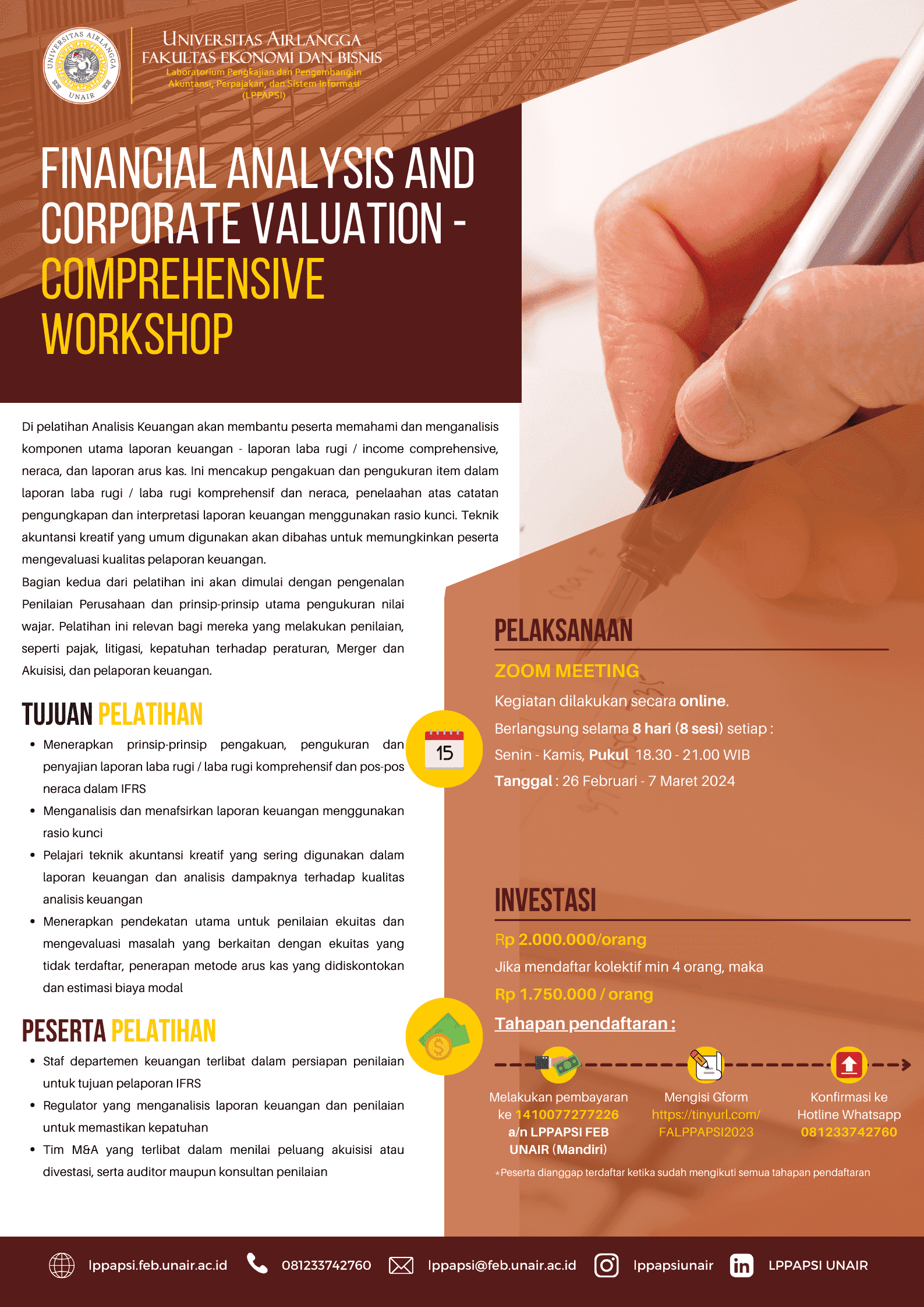 Financial Analysis Corporate Valuation - Comprehensive Workshop