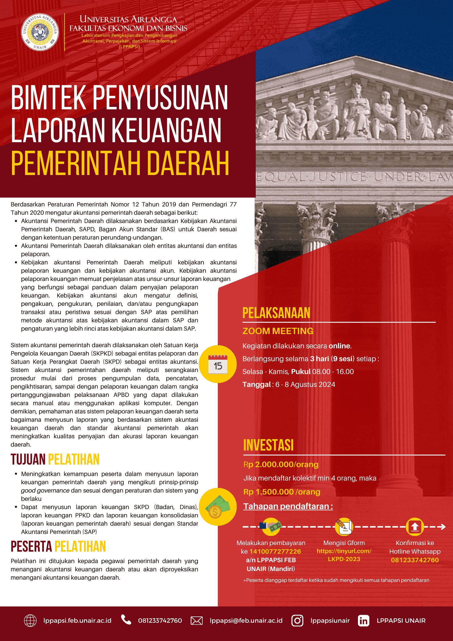 Bimtek Penyusunan Laporan Keuangan Pemerintah Daerah