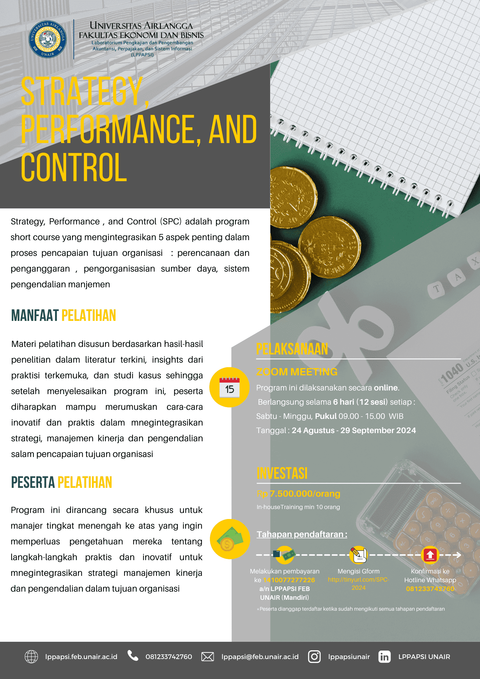 Strategy, Performance, and Control