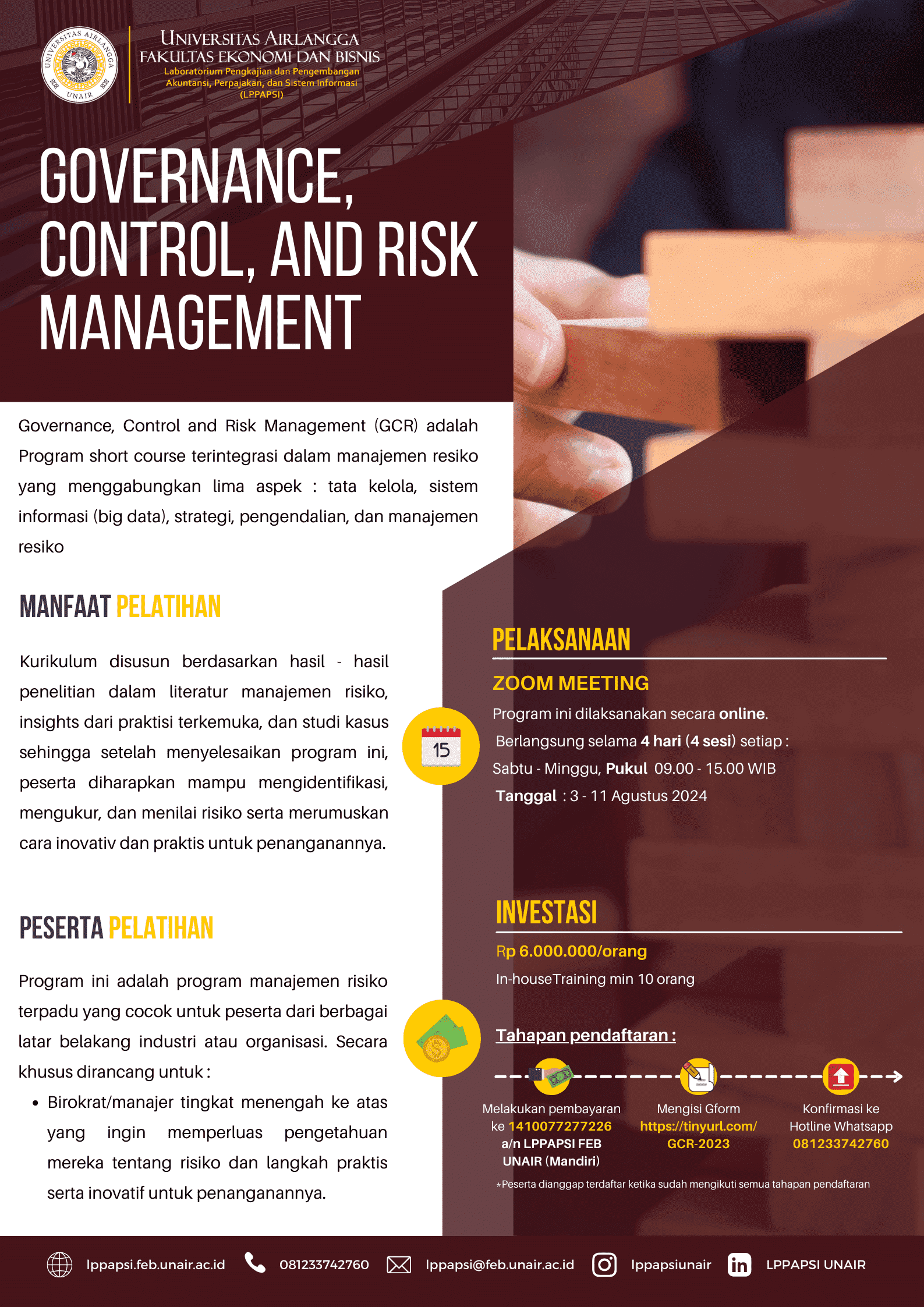 Governance, Control, and Risk Management