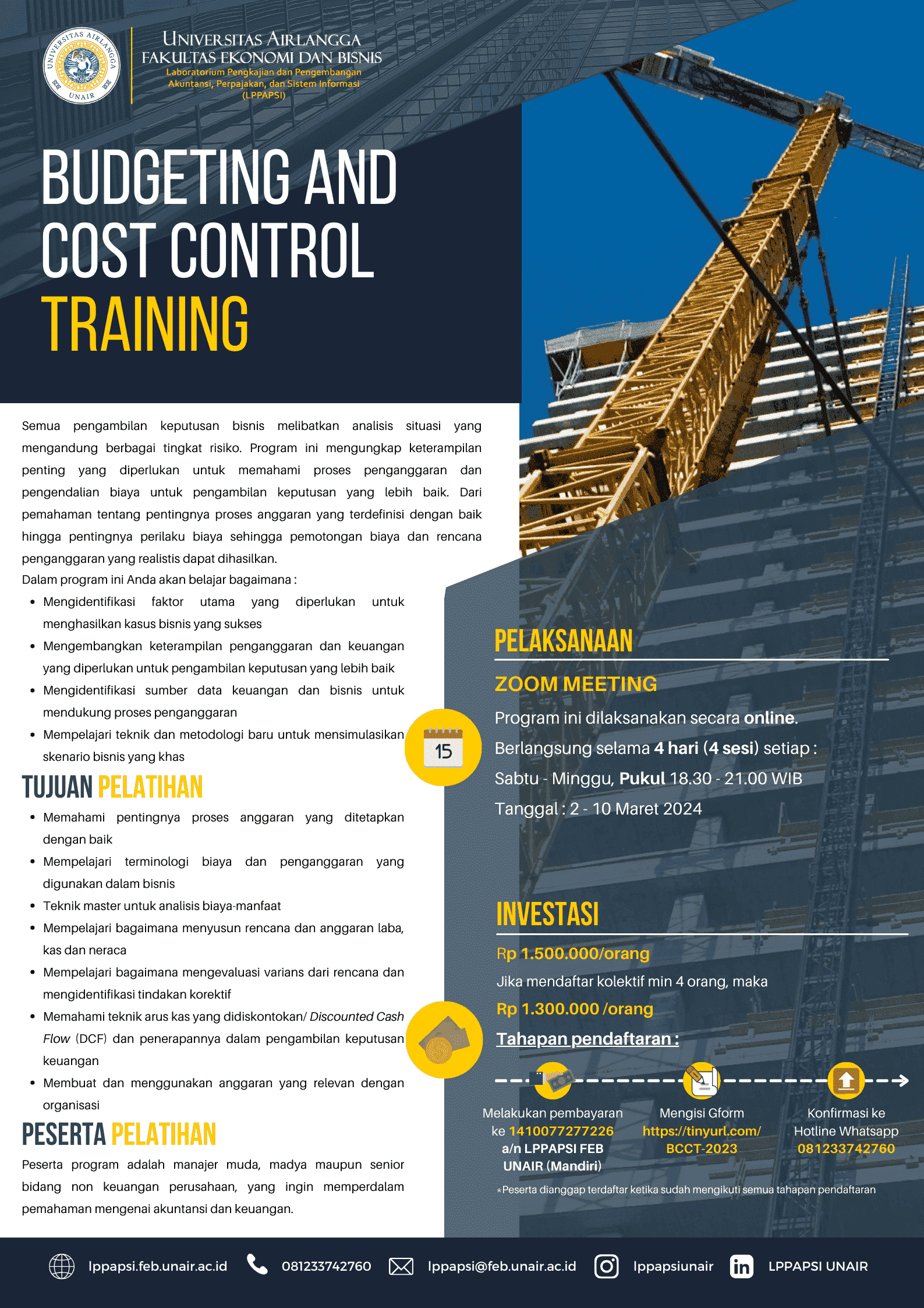 Budgeting and Cost Control Training